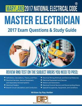 portada Maryland 2017 Master Electrician Study Guide (in English)