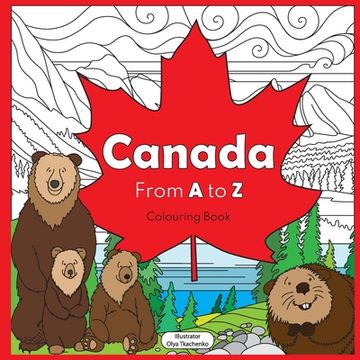 portada Canada from A to Z: coloring book (en Inglés)