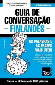 portada Guia de Conversação Português-Finlandês e vocabulário temático 3000 palavras (en Portugués)