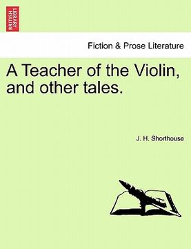 portada a teacher of the violin, and other tales. (en Inglés)