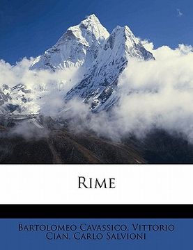 portada Rime Volume 1 (en Italiano)