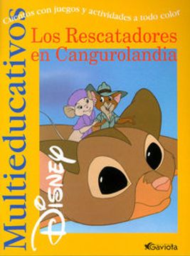 portada Los Rescatadores en Cangurolandia: Cuentos con juegos y actividades a todo color. (Multieducativos Disney)