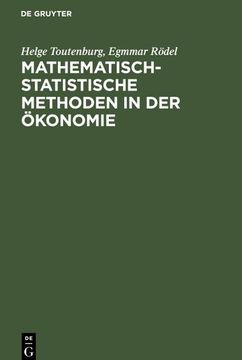 portada Mathematisch-Statistische Methoden in der Ökonomie (en Alemán)
