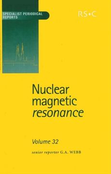 portada Nuclear Magnetic Resonance: Volume 32 (en Inglés)