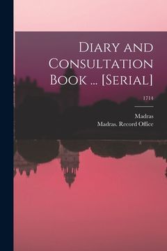 portada Diary and Consultation Book ... [serial]; 1714 (en Inglés)
