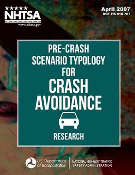 portada Pre-Crash Scenario Typology for Crash Avoidance Research (in English)