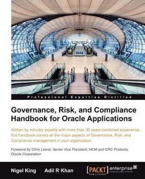 portada governance, risk, and compliance handbook for oracle applications (en Inglés)