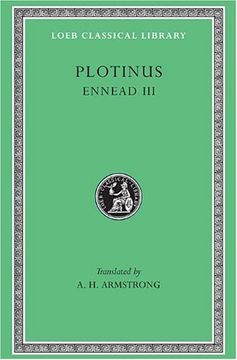 portada Plotinus: Volume Iii: Ennead 3 (Loeb Classical Library no. 442) (in English)