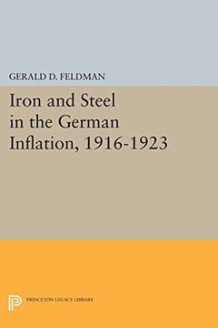 portada Iron and Steel in the German Inflation, 1916-1923 (Princeton Legacy Library) 