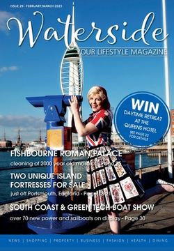 portada Waterside- Your Lifestyle Magazine: Your Lifestyle Magazine (en Inglés)