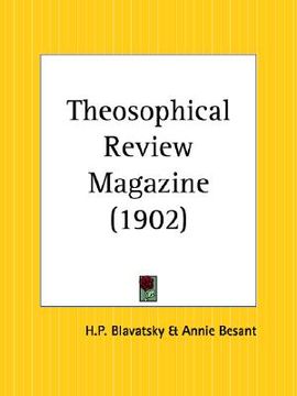 portada theosophical review magazine 1902