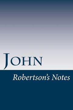 portada John: Robertson's Notes
