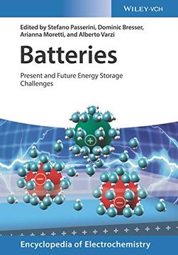portada Batteries: Present and Future Energy Storage Challenges 2 Volume set (Encyclopedia of Electrochemistry) (en Inglés)