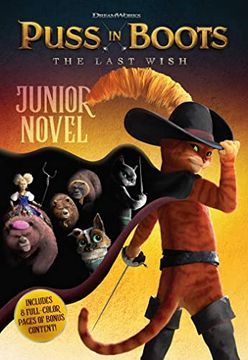 portada Puss in Boots: The Last Wish Junior Novel (in English)