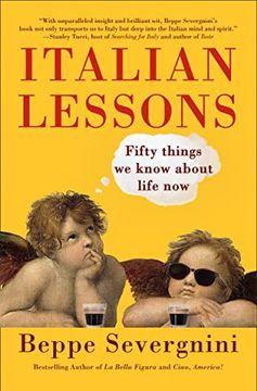 portada Italian Lessons: Fifty Things we Know About Life now (en Inglés)