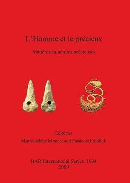 portada l'homme et le precieux: materieres minerales precieuses