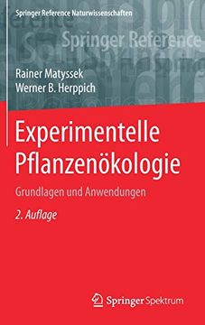 portada Experimentelle Pflanzenökologie: Grundlagen und Anwendungen (Springer Reference Naturwissenschaften) (en Alemán)