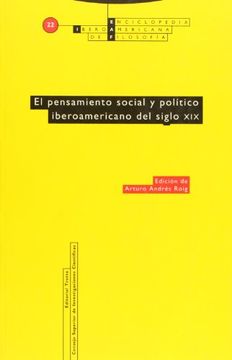 portada El Pensamiento Social y Político Iberoamericano del Siglo xix (in Spanish)