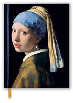 portada Johannes Vermeer: Girl With a Pearl Earring (Blank Sketch Book) (Luxury Sketch Books) (en Inglés)