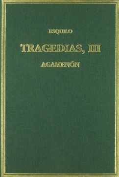 portada tragedias iii agamenon