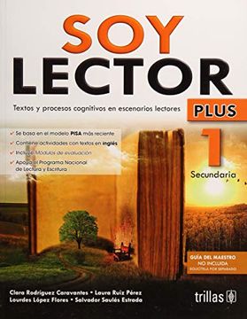 portada Soy Lector Plus 1. Secundaria (in Spanish)
