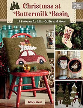 portada Christmas at Buttermilk Basin: 19 Patterns for Mini-Quilts and More 