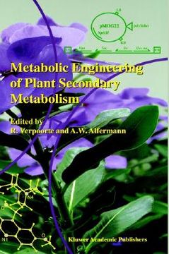 portada metabolic engineering of plant secondary metabolism (en Inglés)