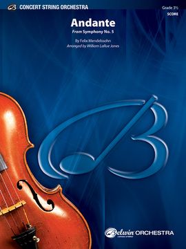 portada Andante: From Symphony No. 5, Conductor Score (en Inglés)