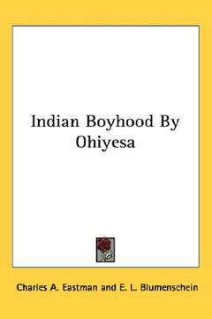 portada indian boyhood by ohiyesa