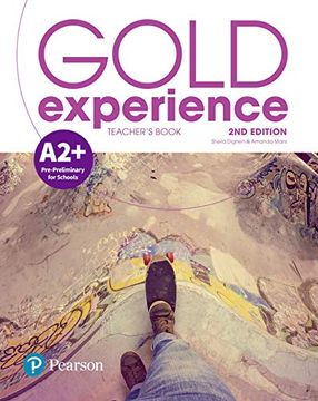 portada Gold Experience 2nd Edition a2+ Teacher's Book With Online Practice & Online Resources Pack (en Inglés)