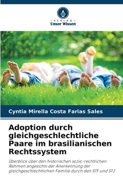 portada Adoption durch gleichgeschlechtliche Paare im brasilianischen Rechtssystem (in German)