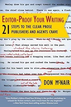 portada Editor-Proof Your Writing: 21 Steps to the Clear Prose Publishers and Agents Crave (en Inglés)