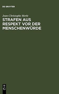 portada Strafen aus Respekt vor der Menschenwürde (in German)