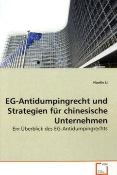 portada EG-Antidumpingrecht und Strategien für chinesische Unternehmen