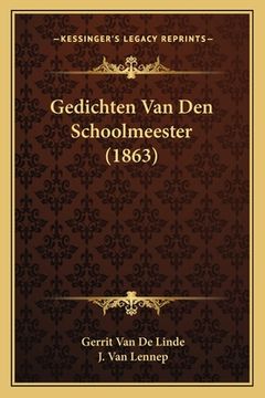 portada Gedichten Van Den Schoolmeester (1863)