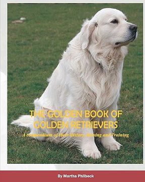 portada the golden book of golden retrievers (en Inglés)