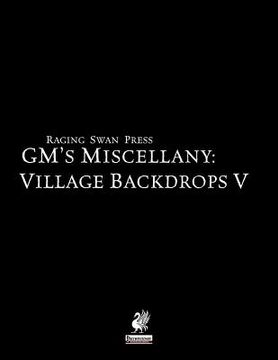portada Gm's Miscellany: Village Backdrop V (en Inglés)