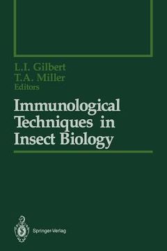 portada immunological techniques in insect biology (en Inglés)