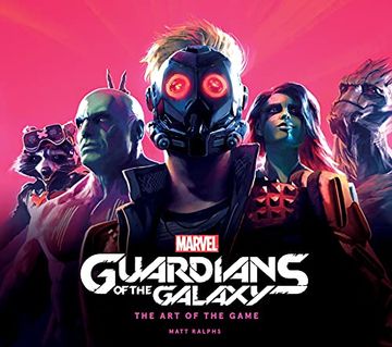 portada Marvel Guardians Galaxy art of the Game hc: The art of the Game 