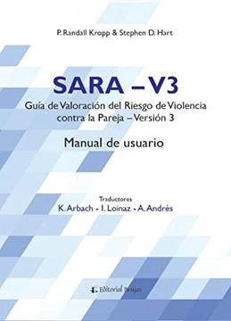 portada S. A. R. A - v3 Guía de Valoración del Riesgo de Violencia Contra la Pareja - Versión 3 (in Spanish)