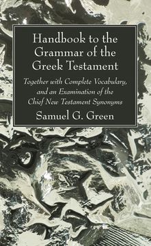 portada Handbook to the Grammar of the Greek Testament (en Inglés)