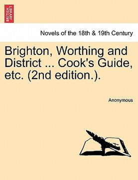 portada brighton, worthing and district ... cook's guide, etc. (2nd edition.). (in English)