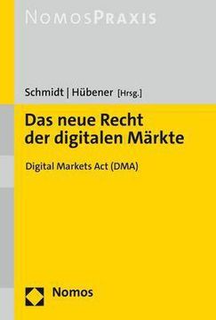 portada Das Neue Recht der Digitalen Märkte: Digital Markets act (Dma) (en Alemán)