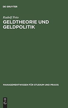 portada Geldtheorie und Geldpolitik (in German)