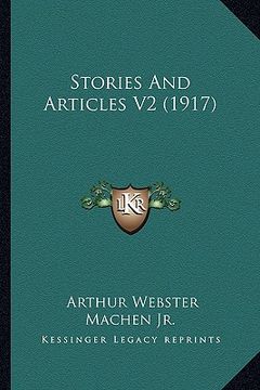 portada stories and articles v2 (1917) (in English)