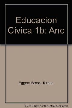 portada Educacion Civica 1b: Ano