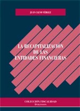 portada Recapitalización De Las Entidades Financieras (Colección Fiscalidad)