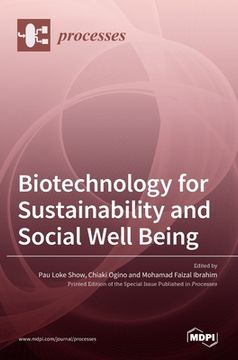 portada Biotechnology for Sustainability and Social Well Being (in English)