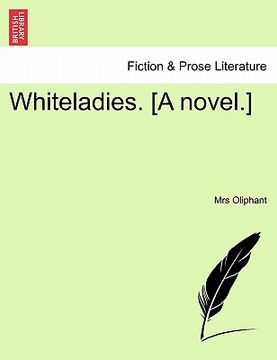 portada whiteladies. [a novel.] (in English)