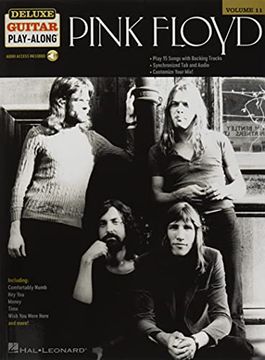 portada Pink Floyd: Deluxe Guitar Play-Along Volume 11 With Interactive, Online Audio Interface (Deluxe Guitar Play-Along, 11) 